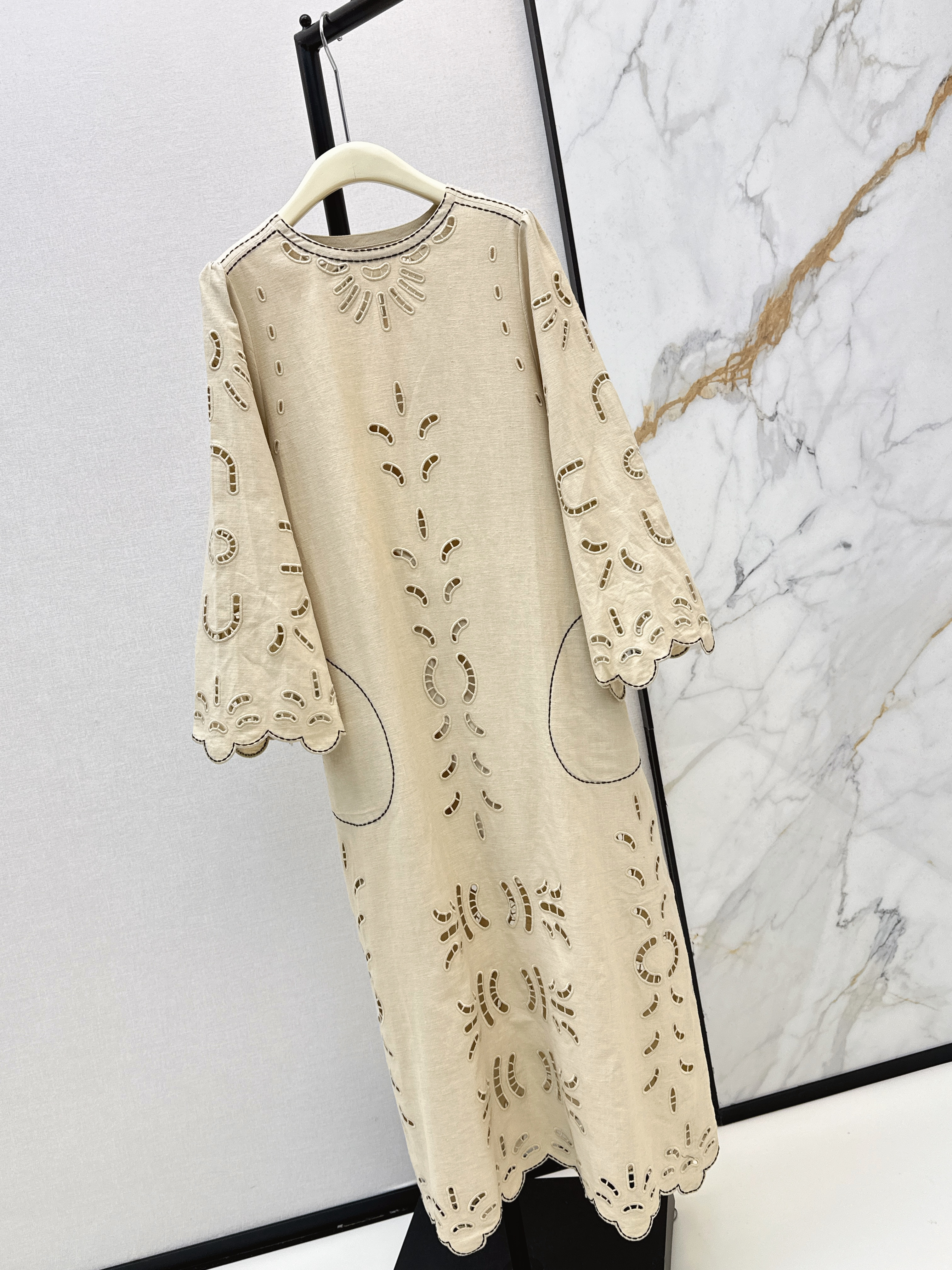 Dolc 26ss embroidery dress