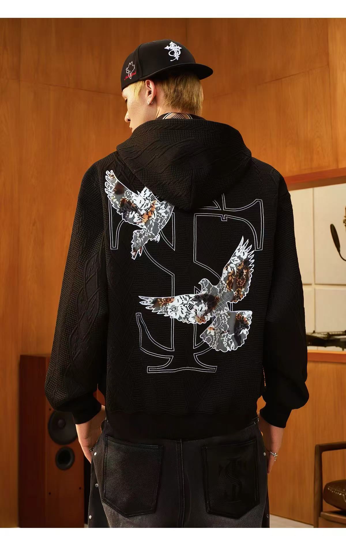 Stk embroidered jacket
