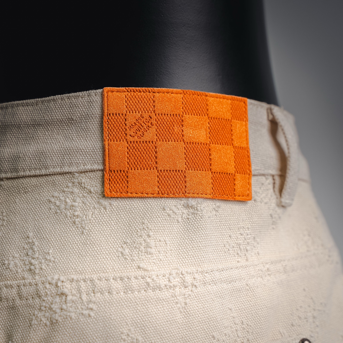 Louis needle-punched jeans