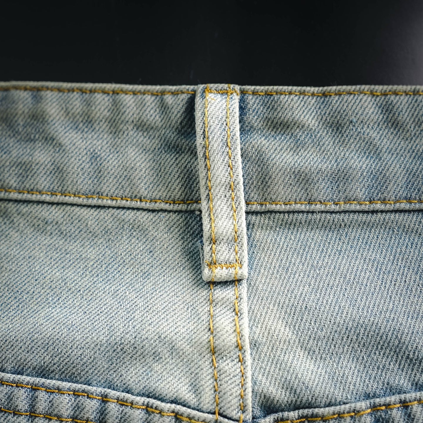 Chrome cross patch jeans