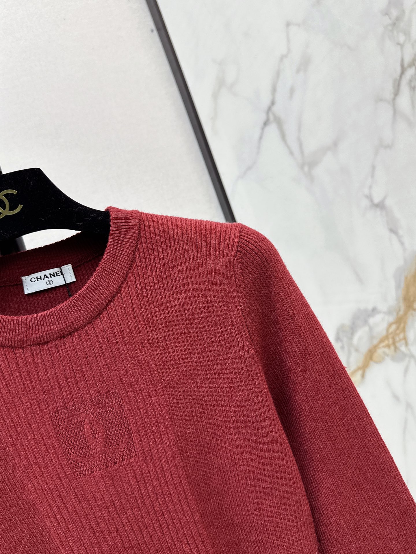 Chan 26fw knit basic tee