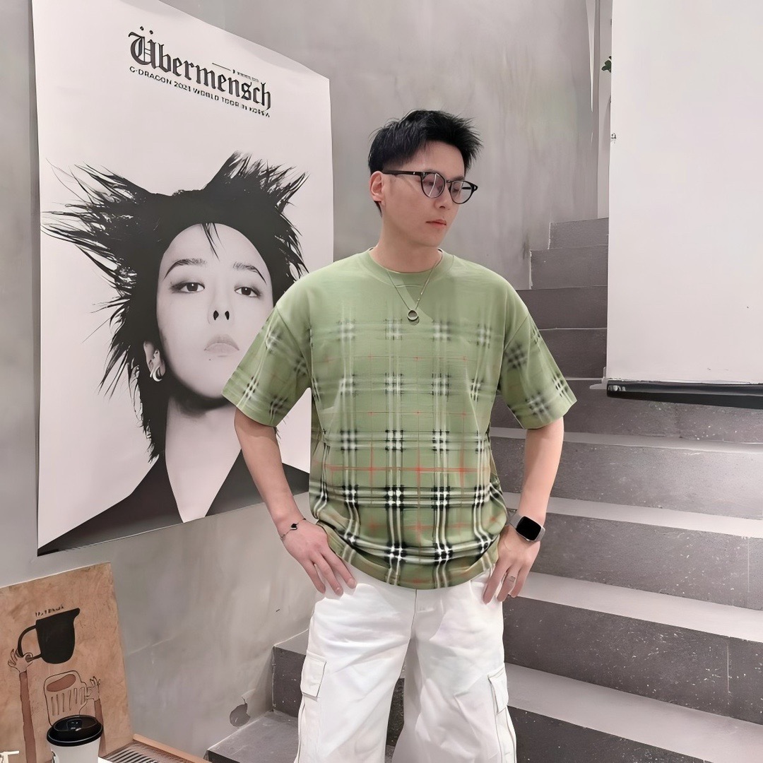 Bur gradient print t-shirt