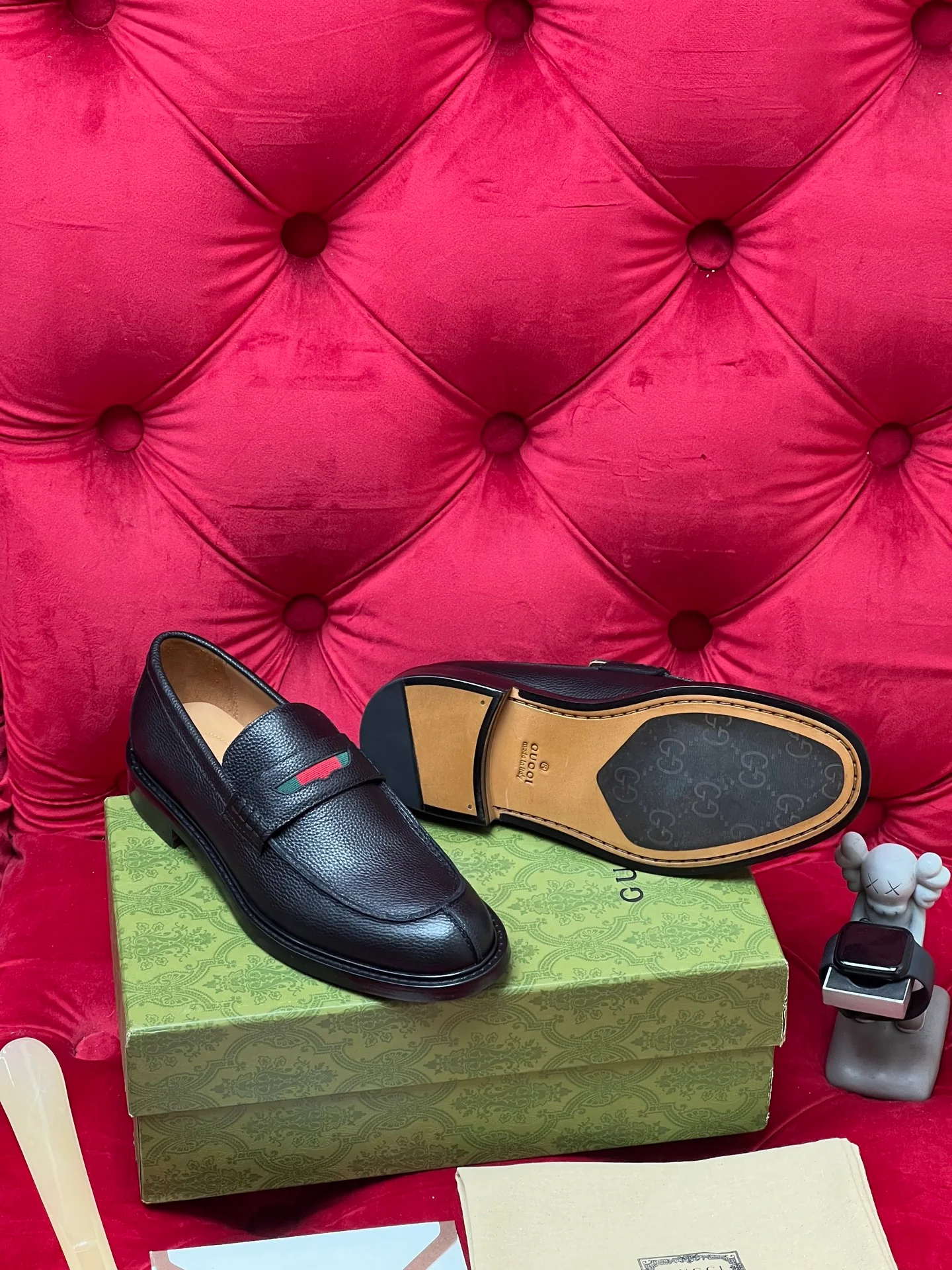 Guc leather shoes