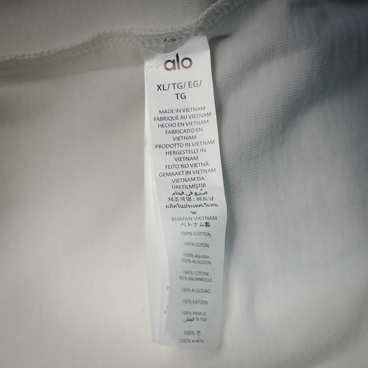 Alo gradient printed t-shirt