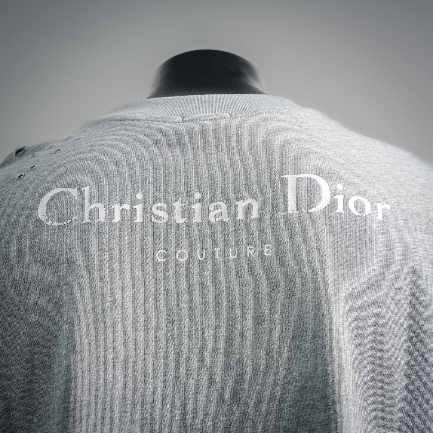 CD washed ripped t-shirt