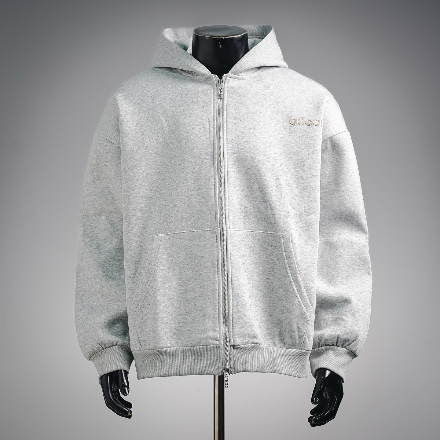Guc zip-up cardigan jacket