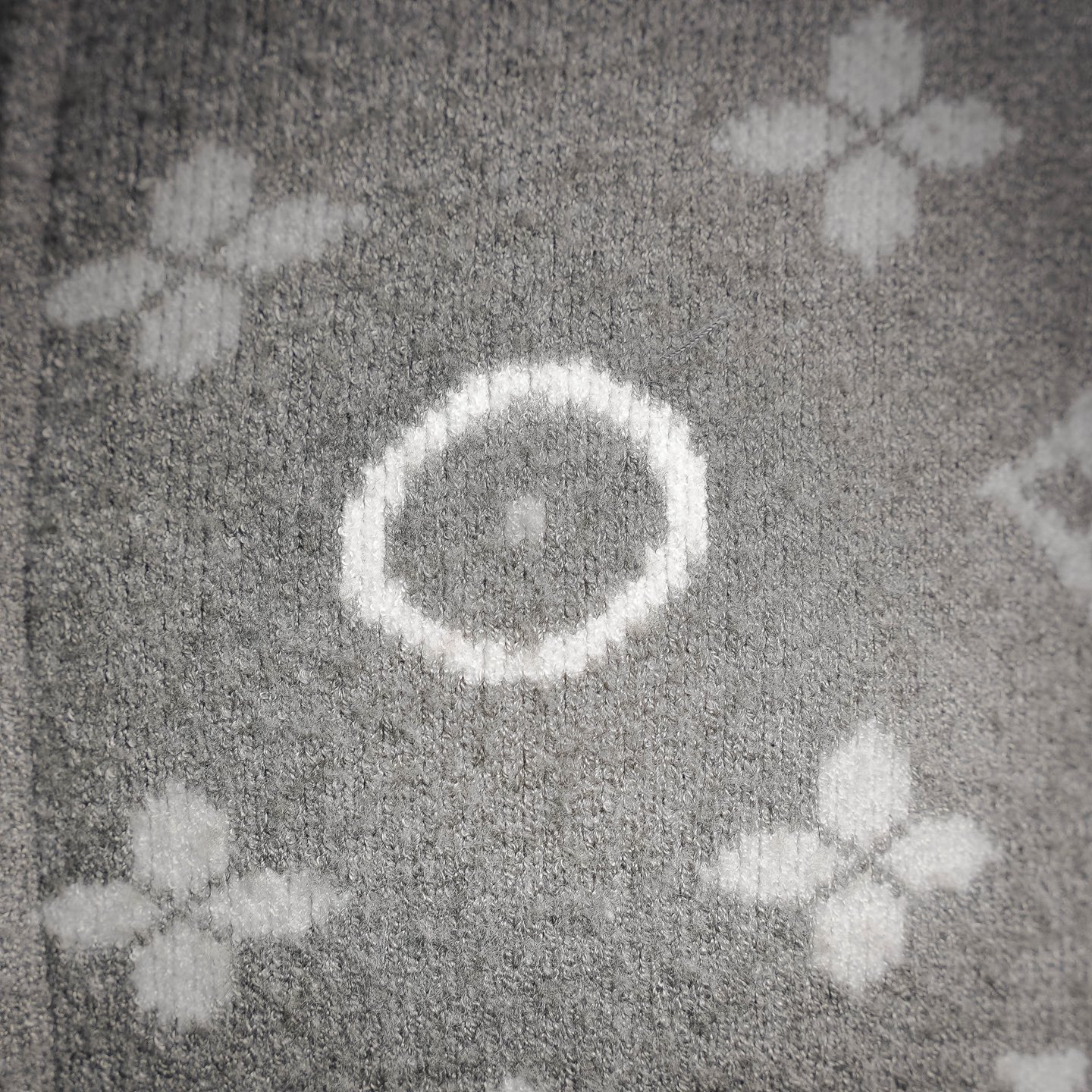Louis monogram knit cardigan