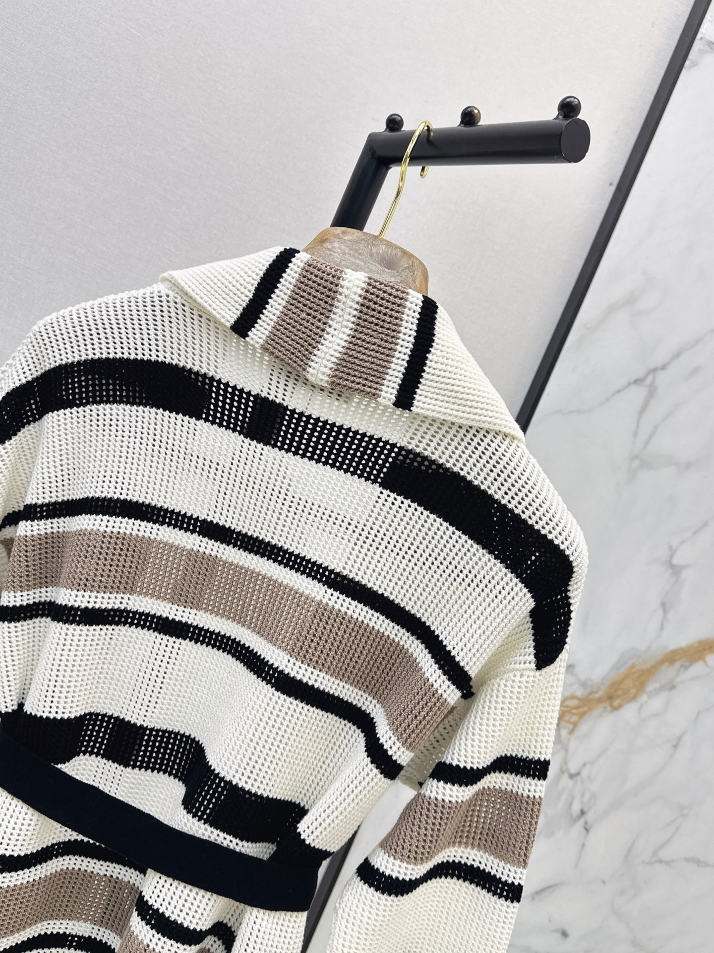 Brun 26fw stripe jacket