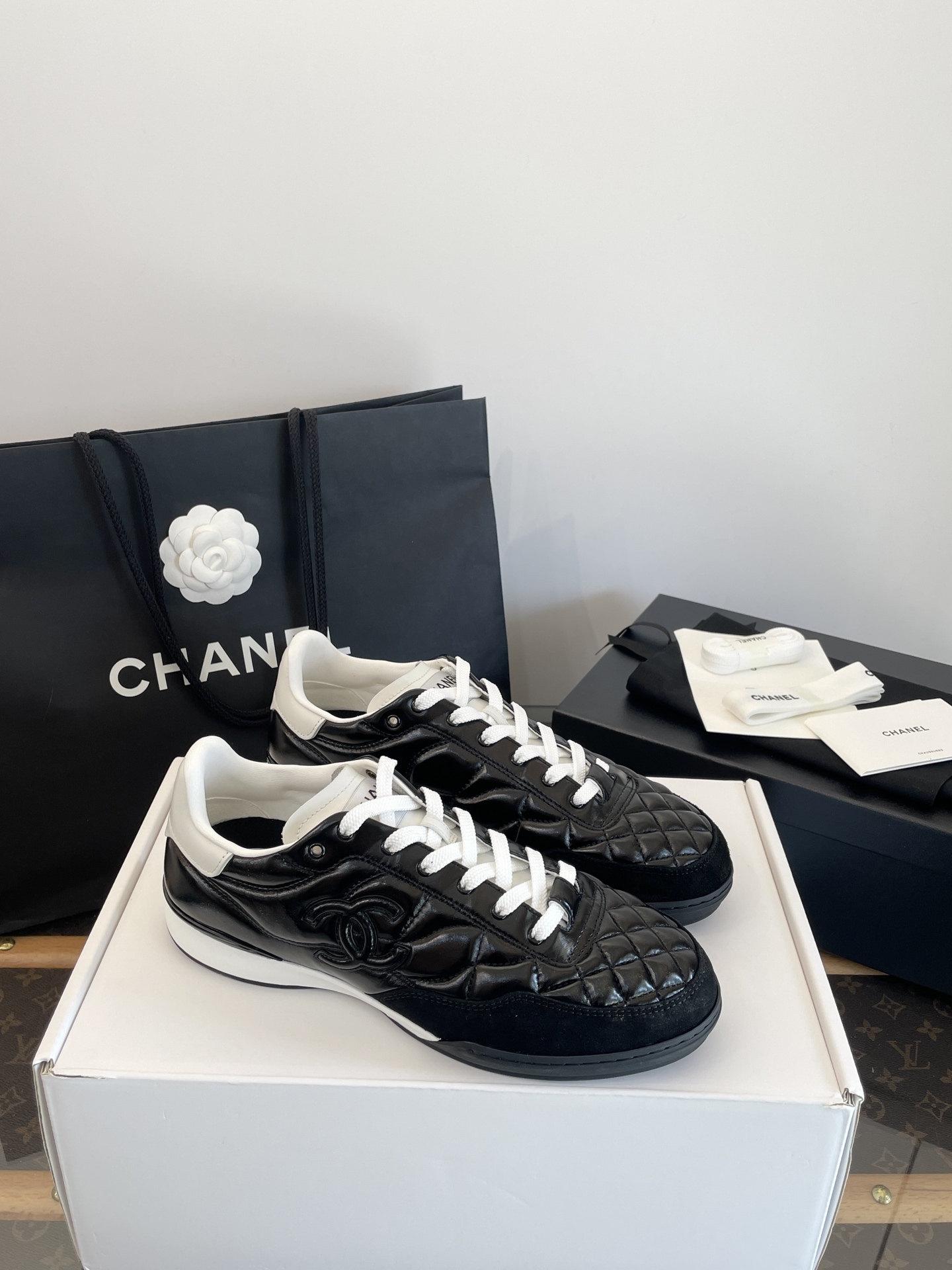 Chan quilted classic sneakers