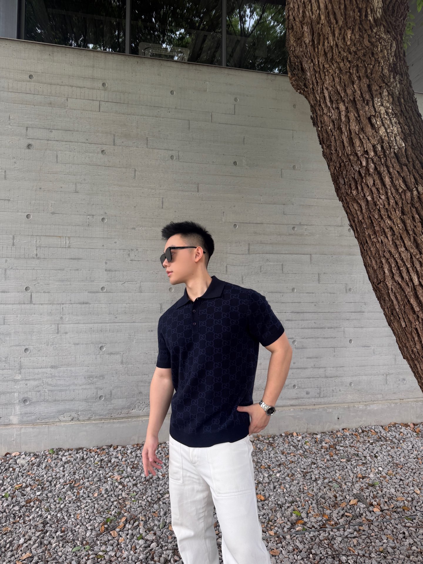 Guc knit t-shirt
