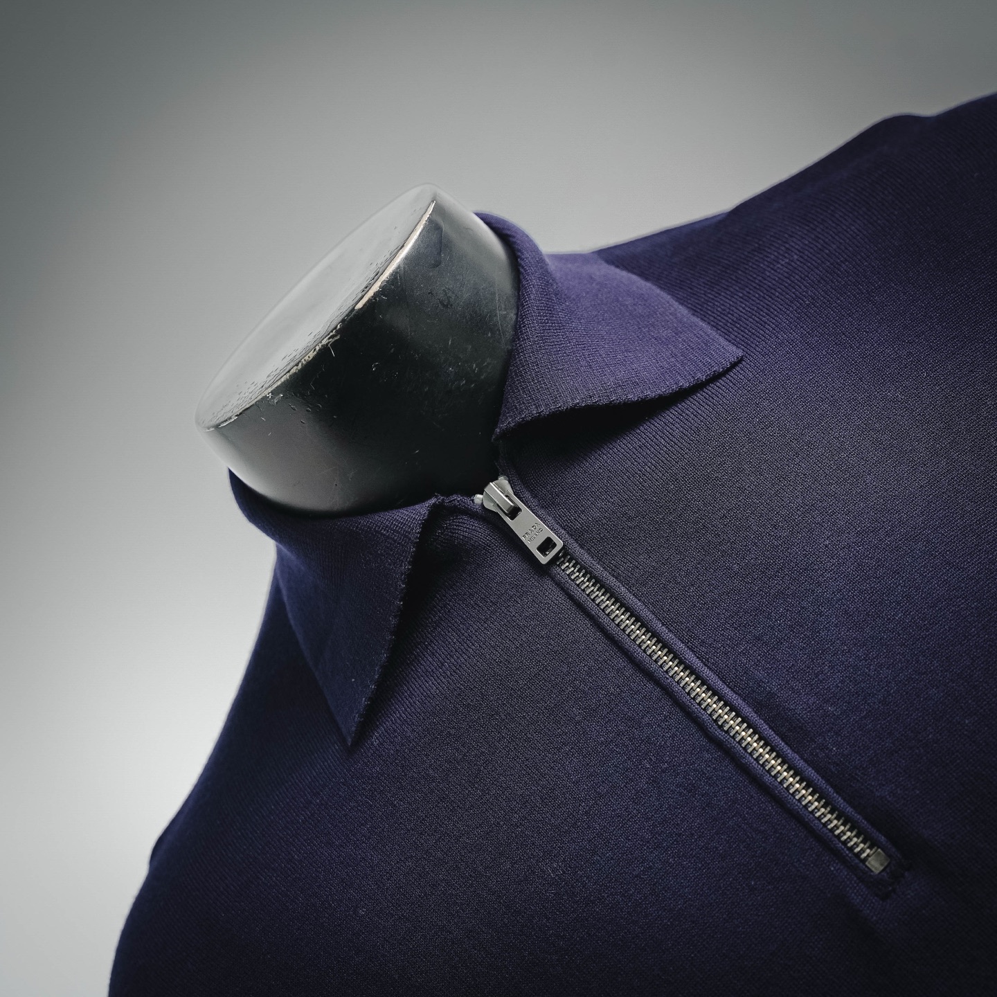 Pra zip-up knit Polo