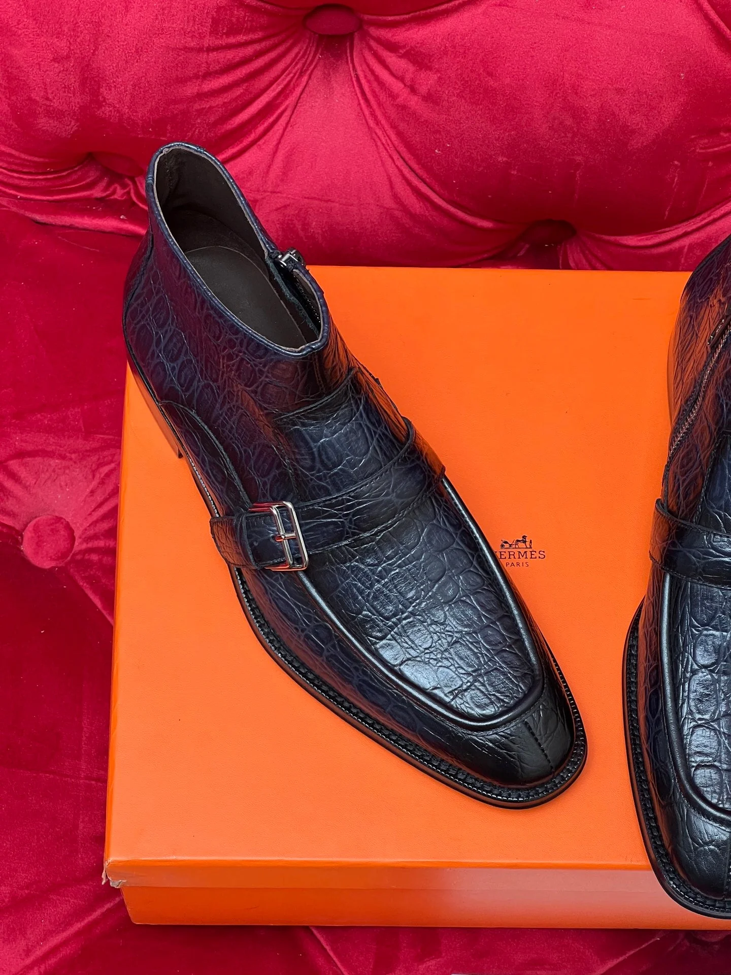 Herm leather shoes