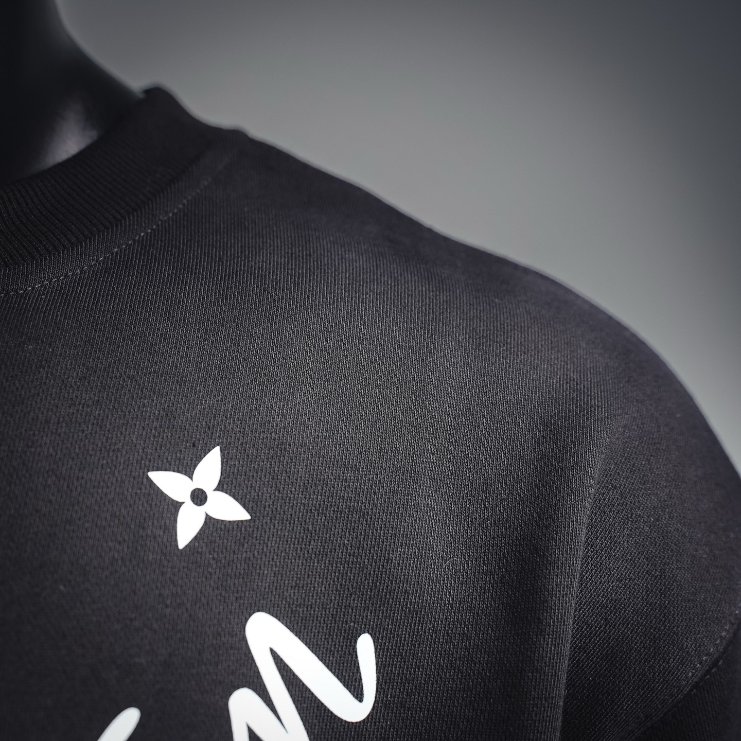 Louis letter printed sweatshirt
