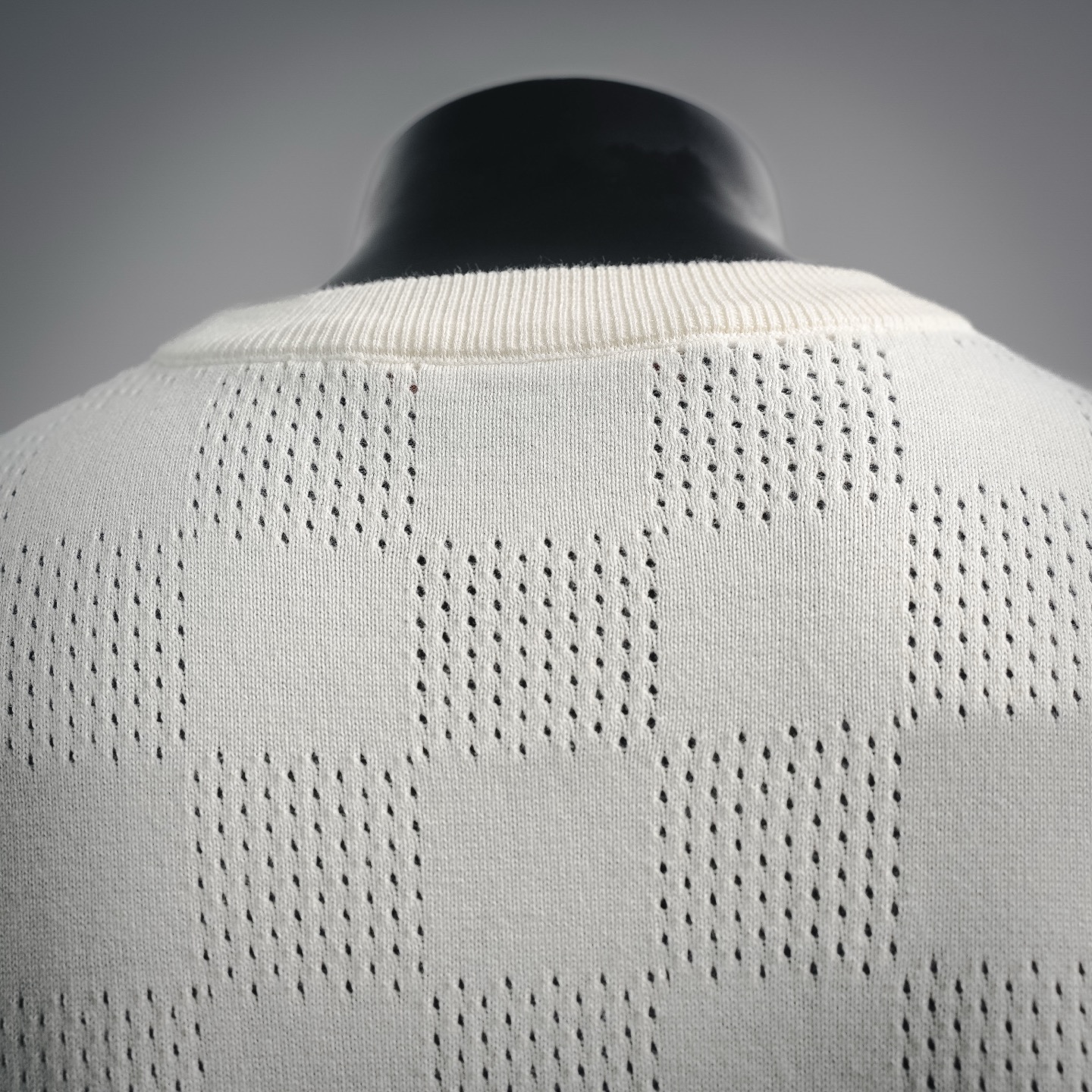 Louis checkerboard knit t-shirt