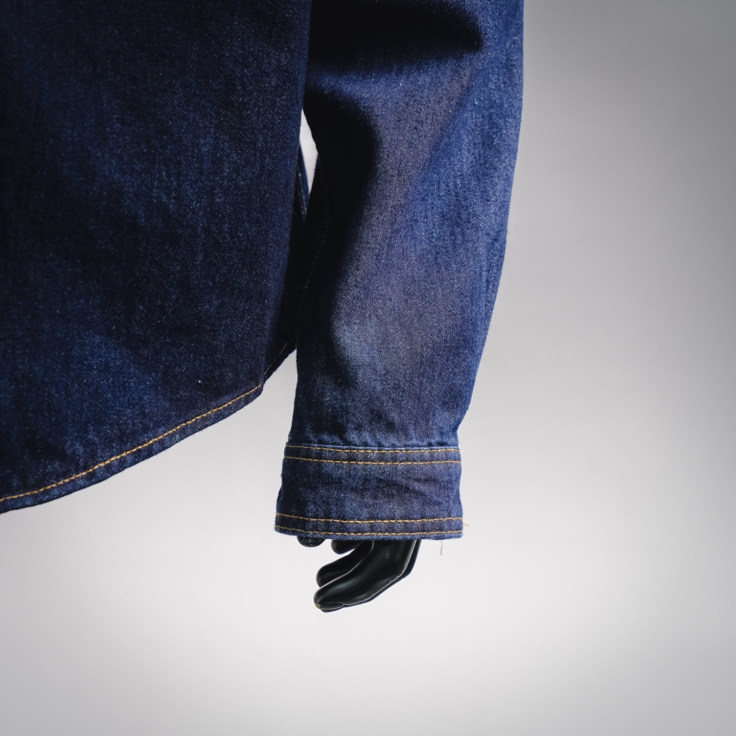 Louis denim long-sleeved shirts