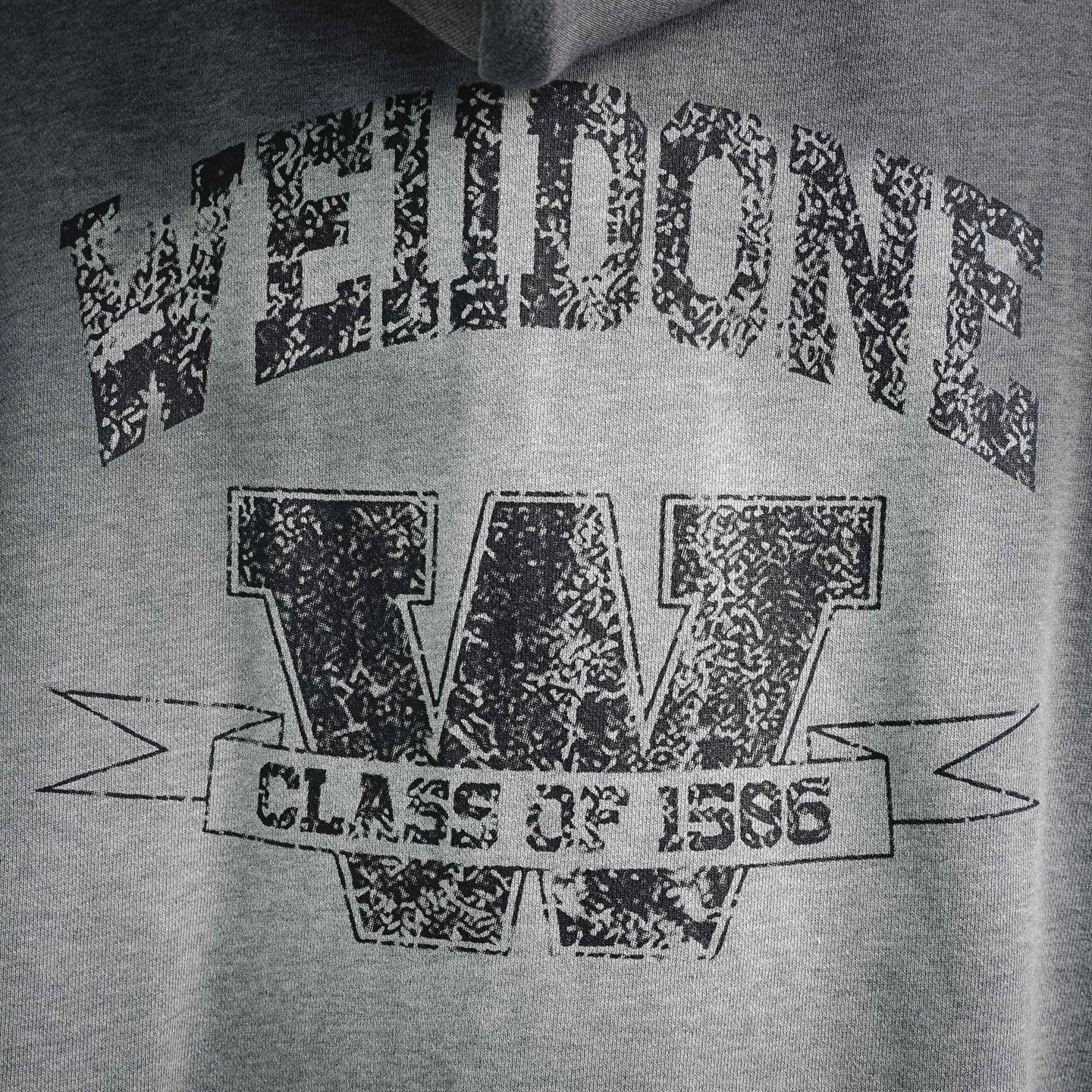 We11 letter printed jacket