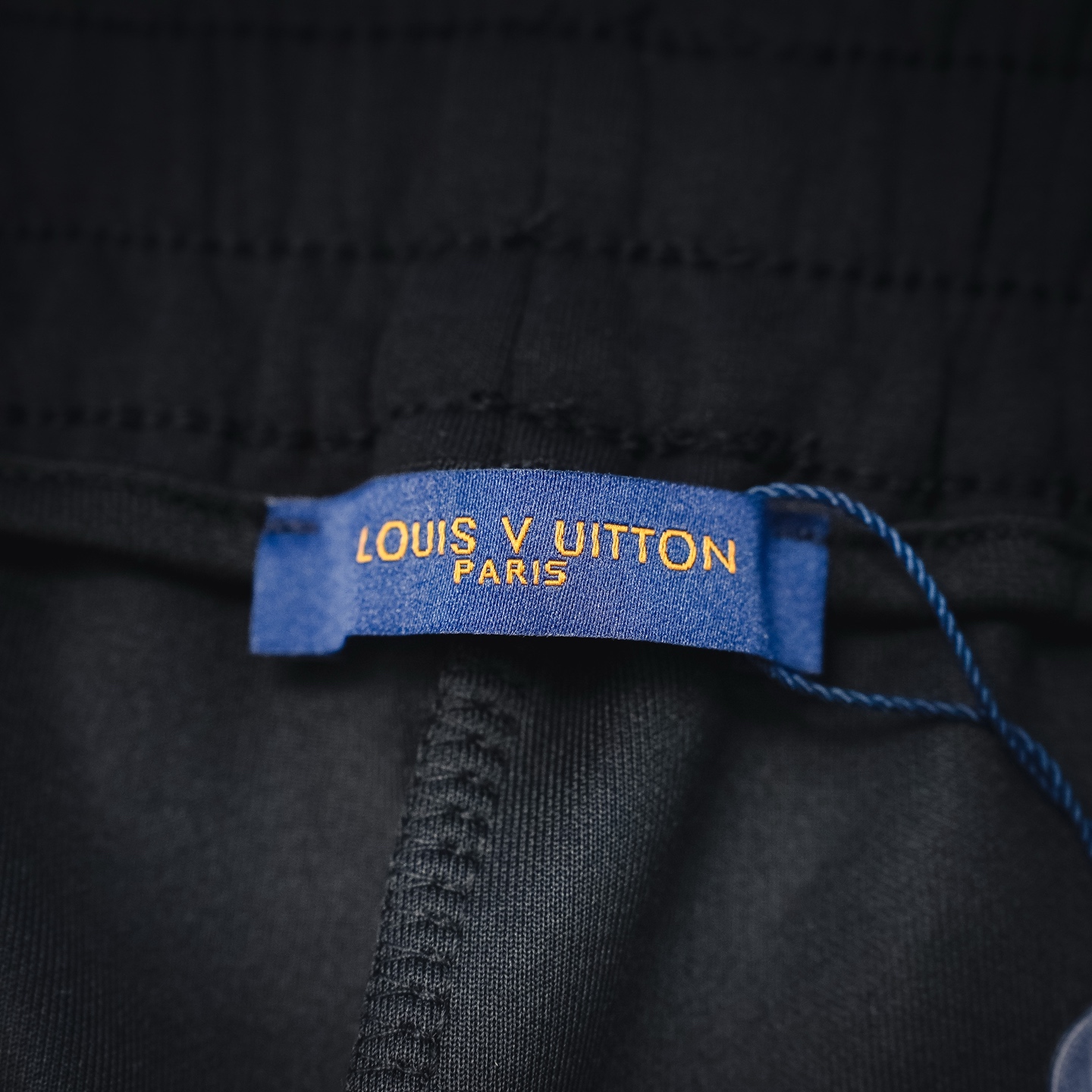 Louis embroidered letter pants