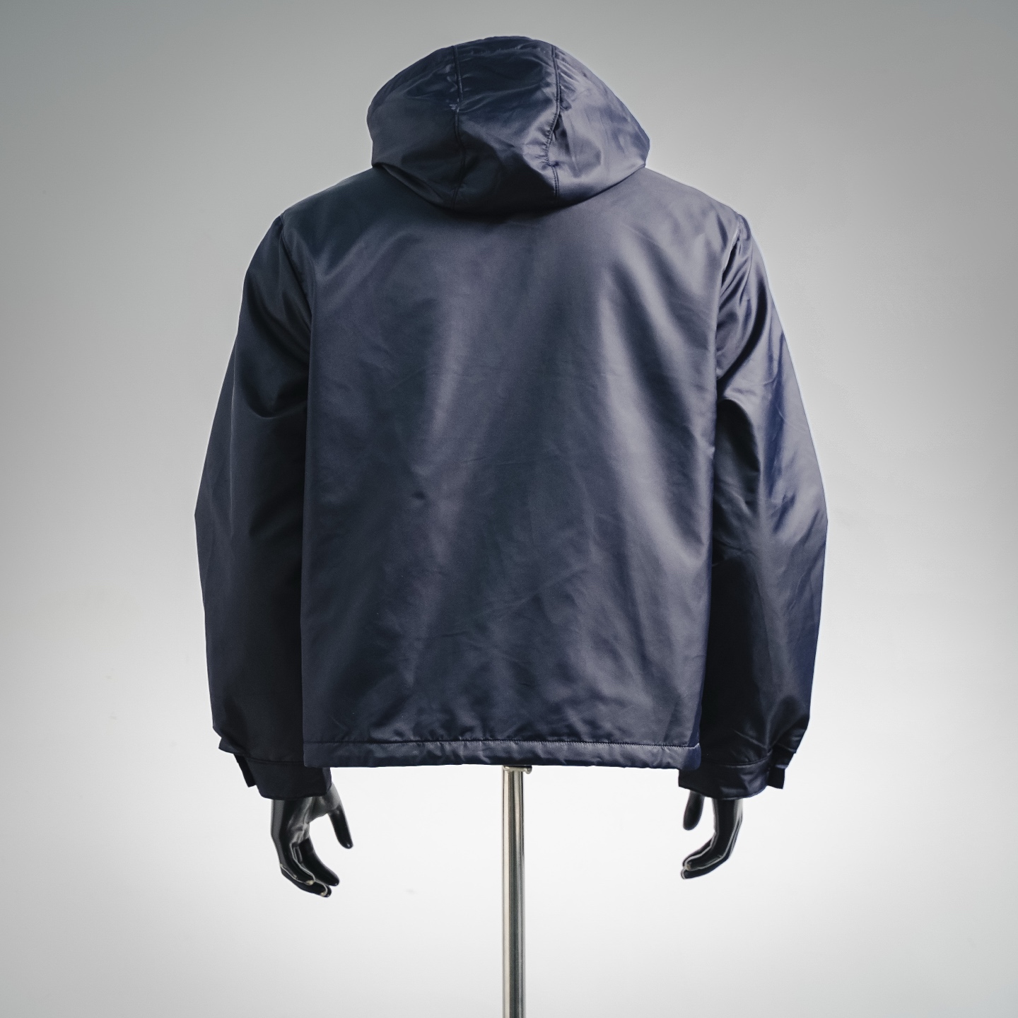 Pra zip-pockets hooded jacket