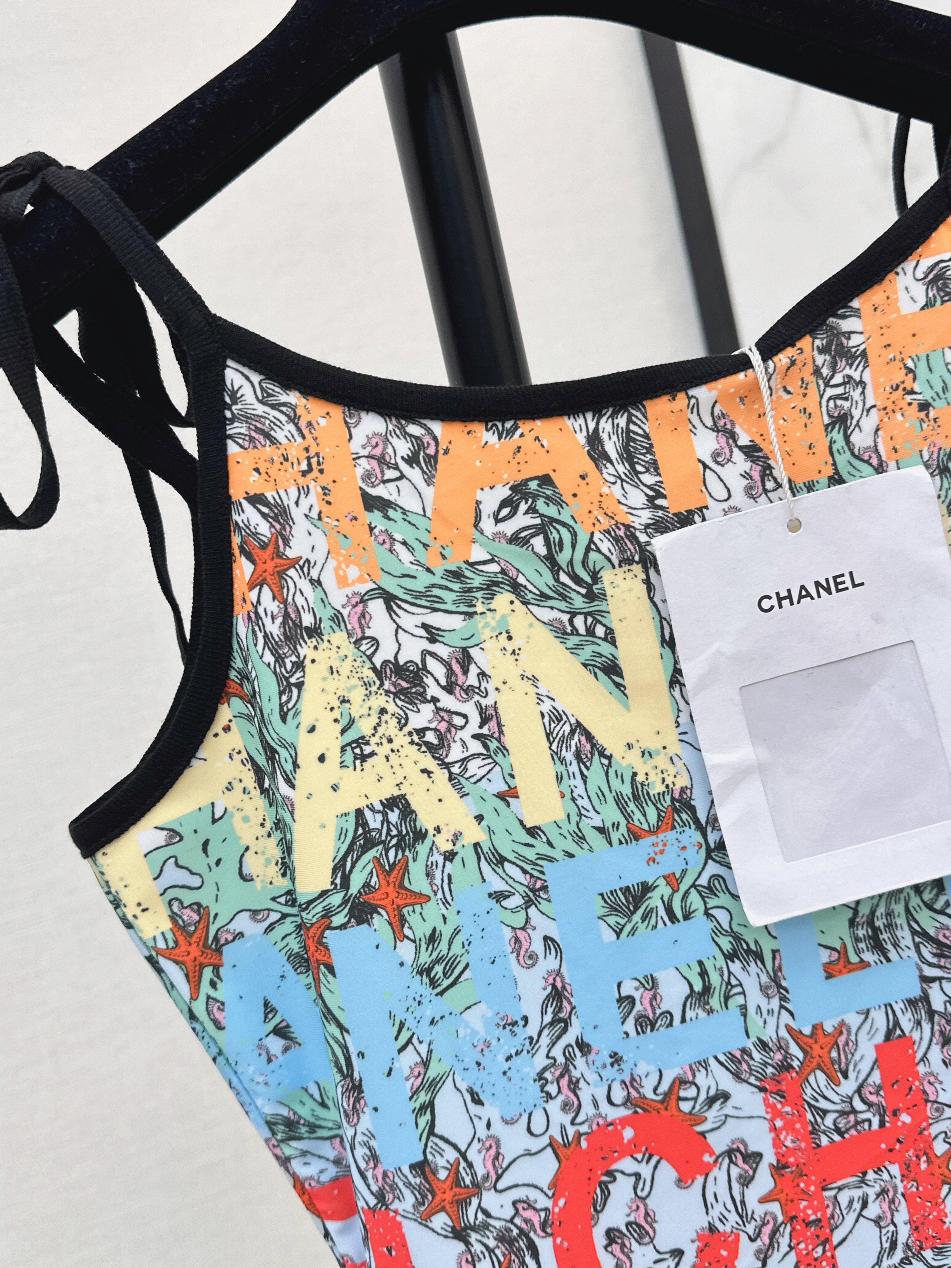 Chan 26ss tie-strap swimsuit