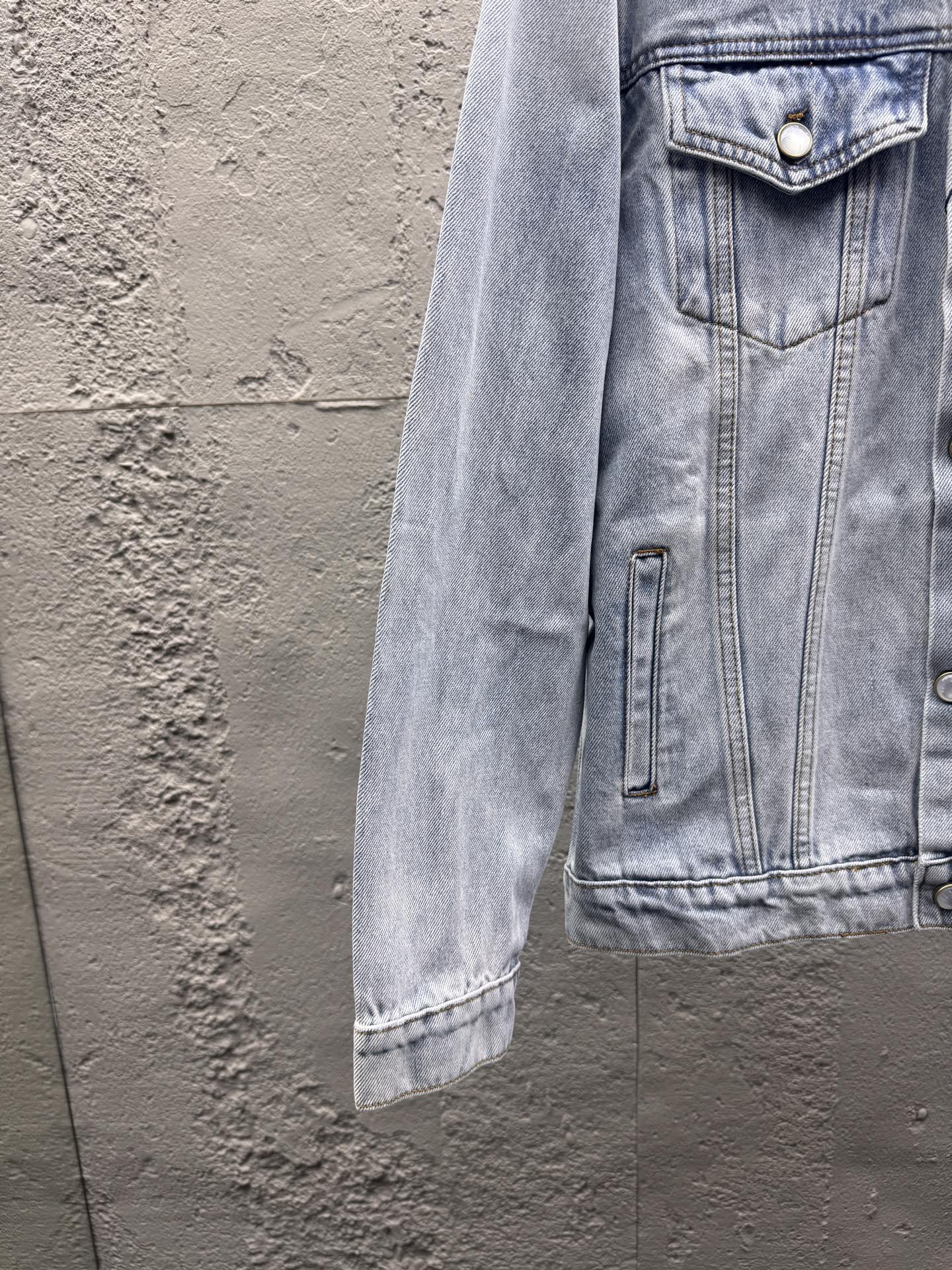 Louis distressed embroidered jacket