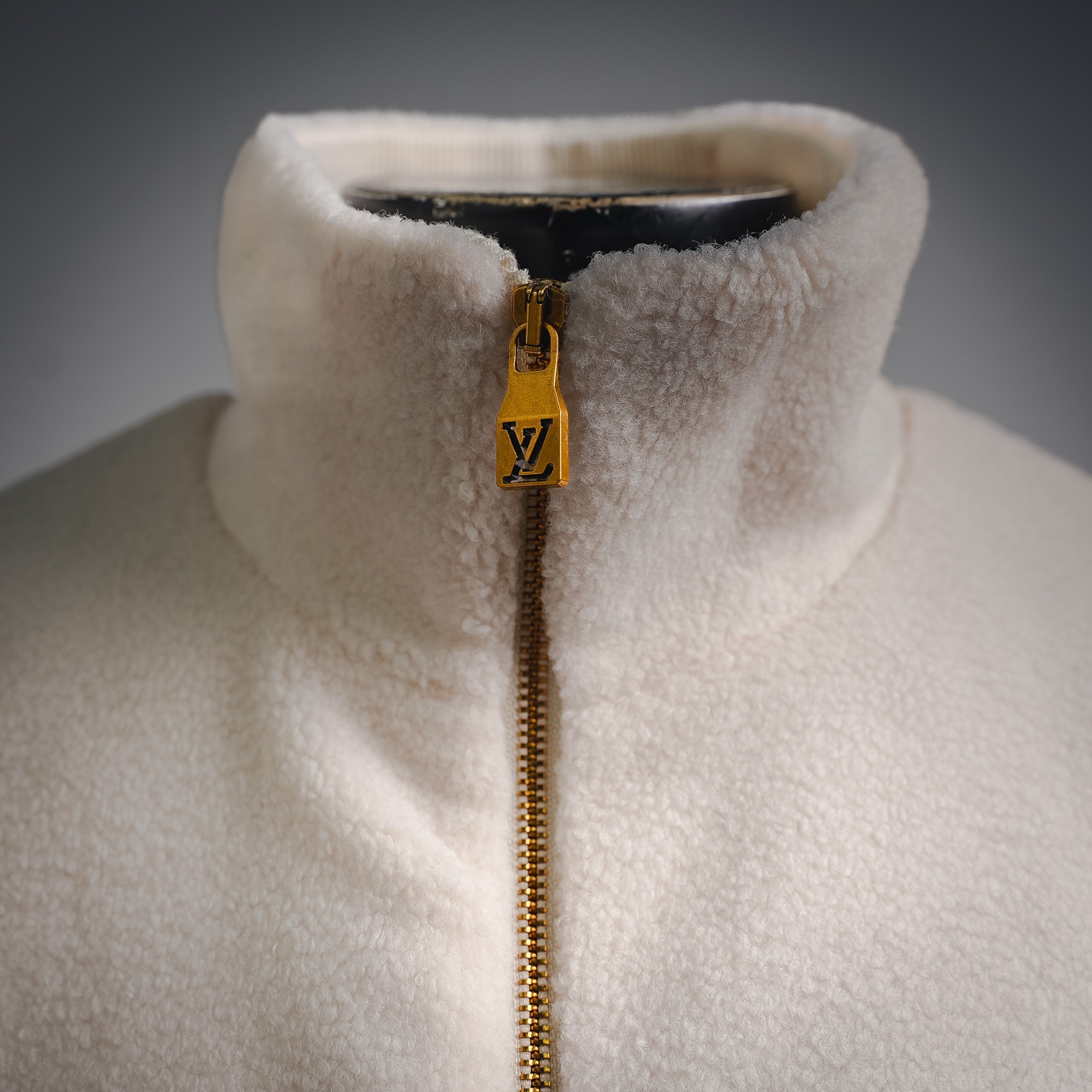Louis jacquard stand-collar jacket