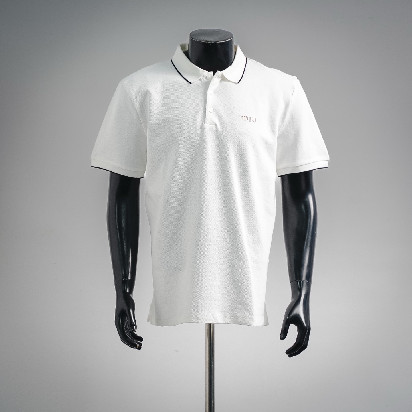 Miu embroidered Polo