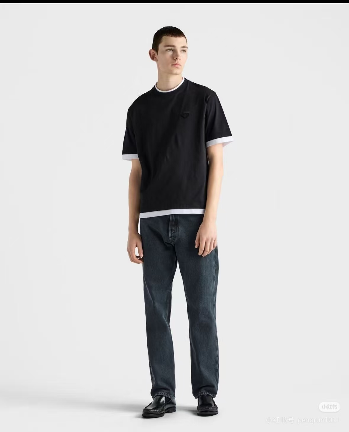 Pra badge-logo t-shirt