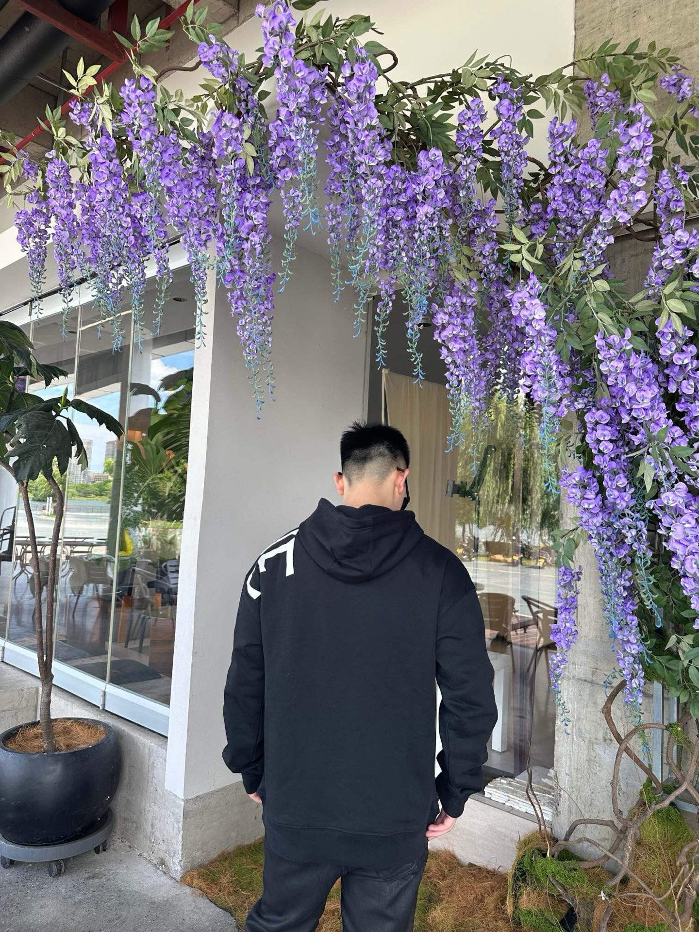 Loe printed hoodie
