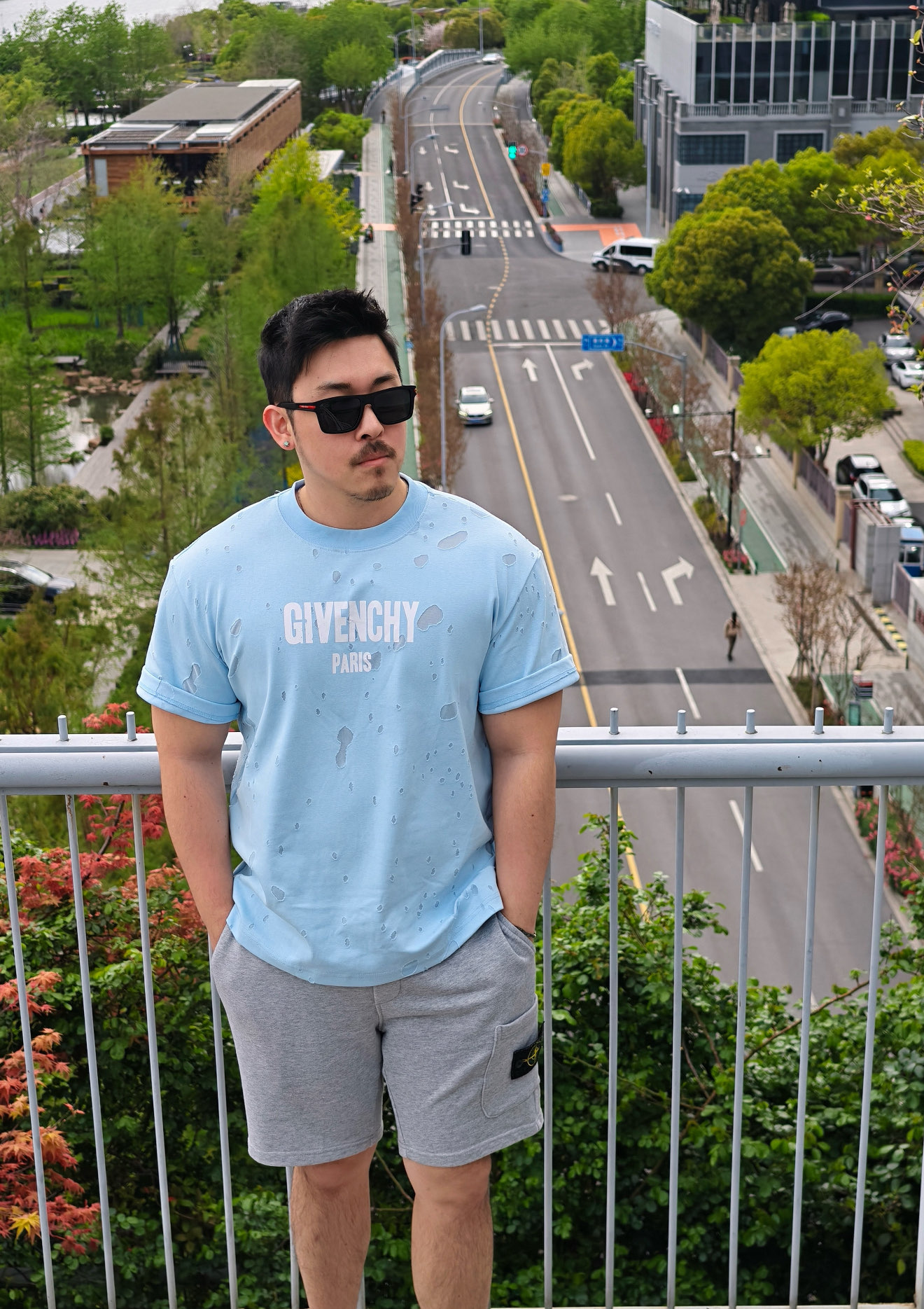 Given ripped t-shirt