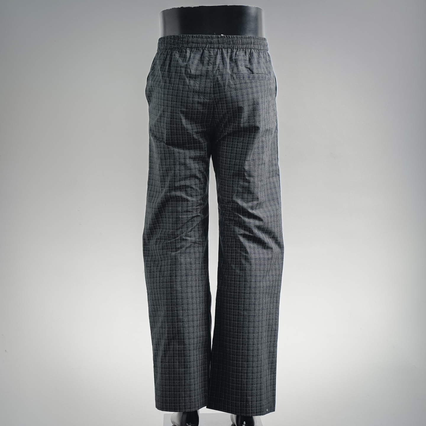 Balen plaid wide-leg pants