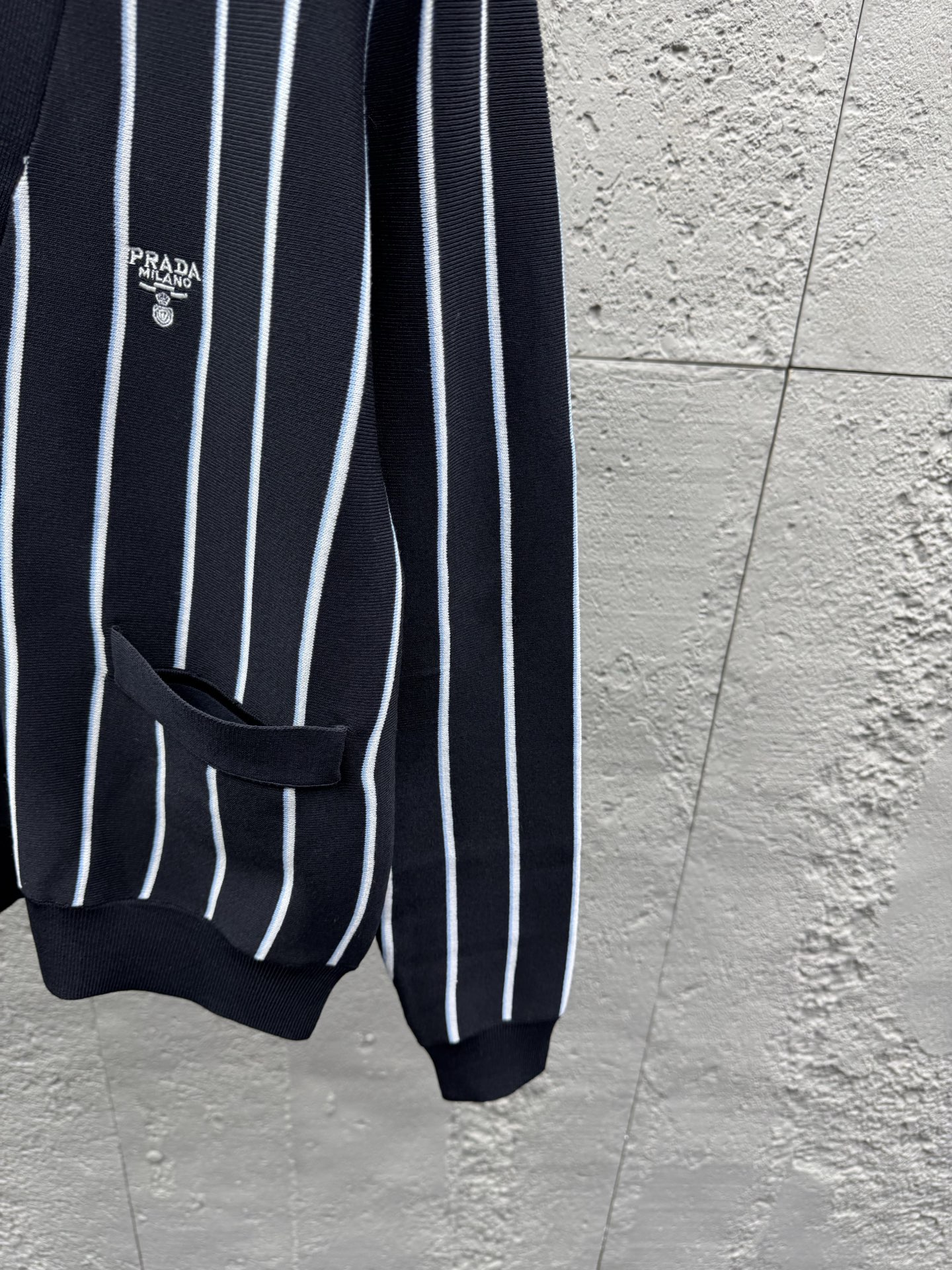 Pra striped sleek cardigan