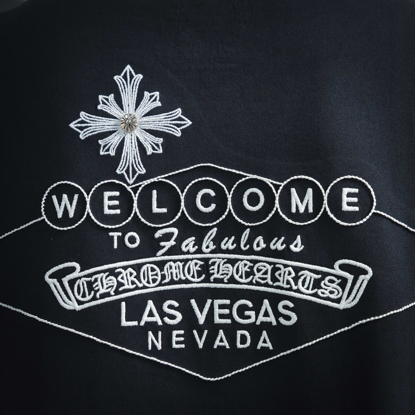 Chrome letter printed t-shirt