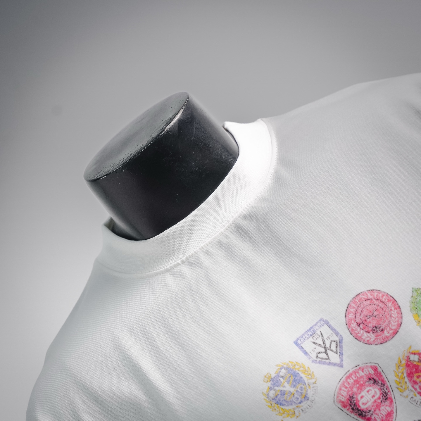 Balen badge printed t-shirt