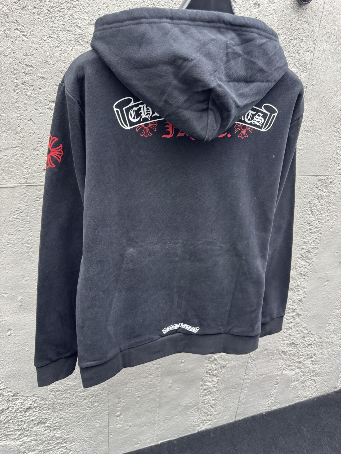 Chrome printed zip-up jacket