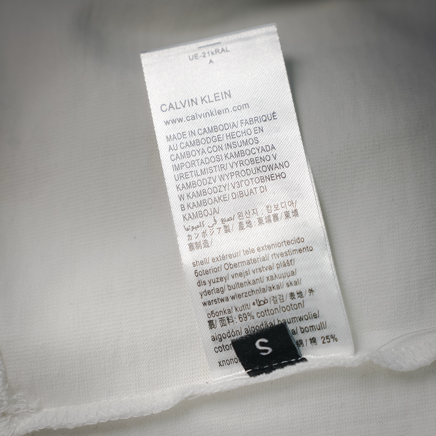 CK printed t-shirt