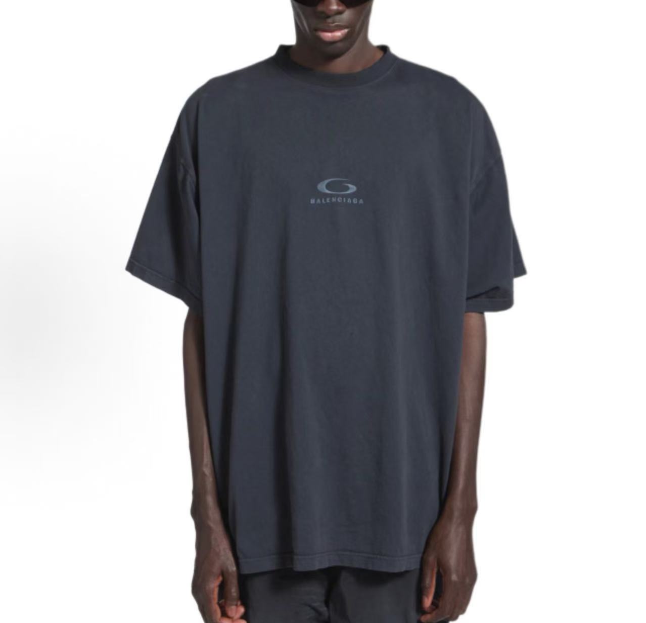 Balen letter embroidered t-shirt