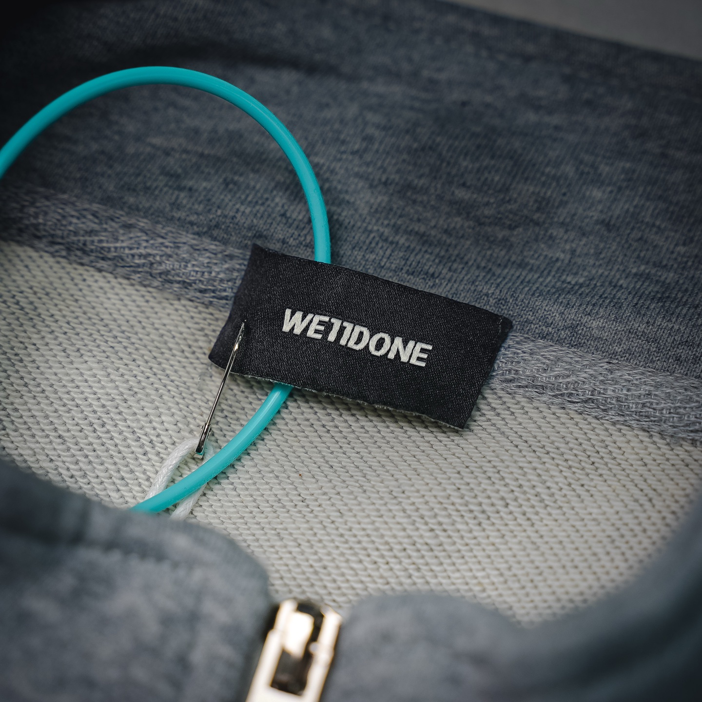 We11 embroidered zip-up jacket