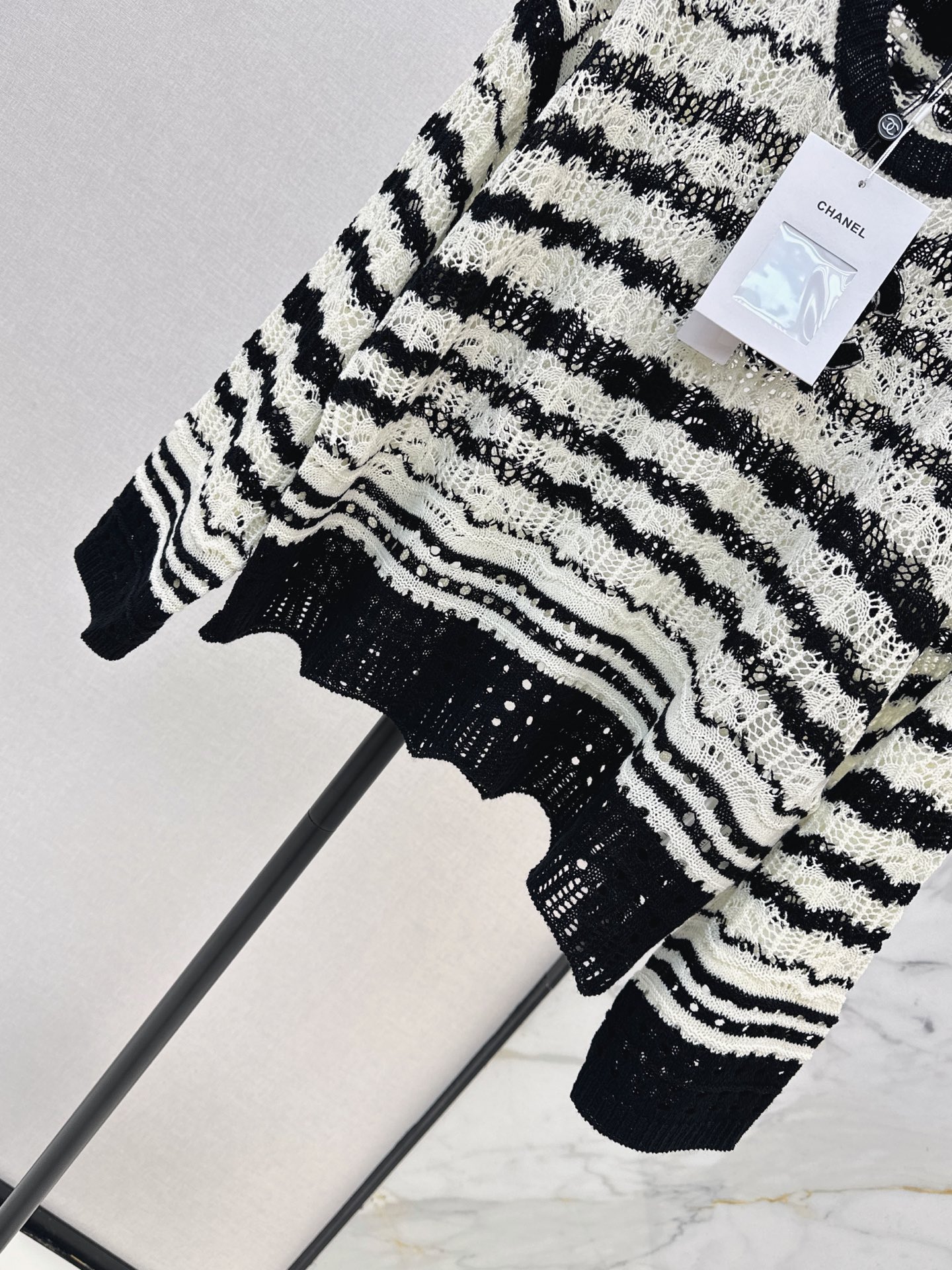 Chan 26fw stripe sweater