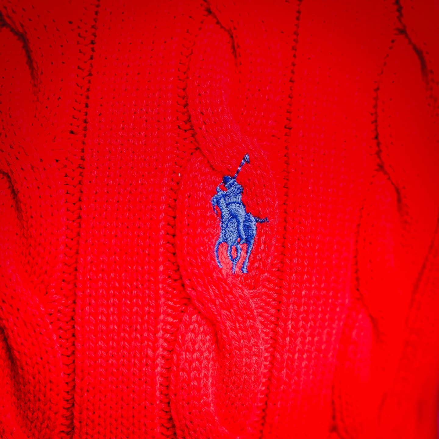 Ralph cozy knit sweater