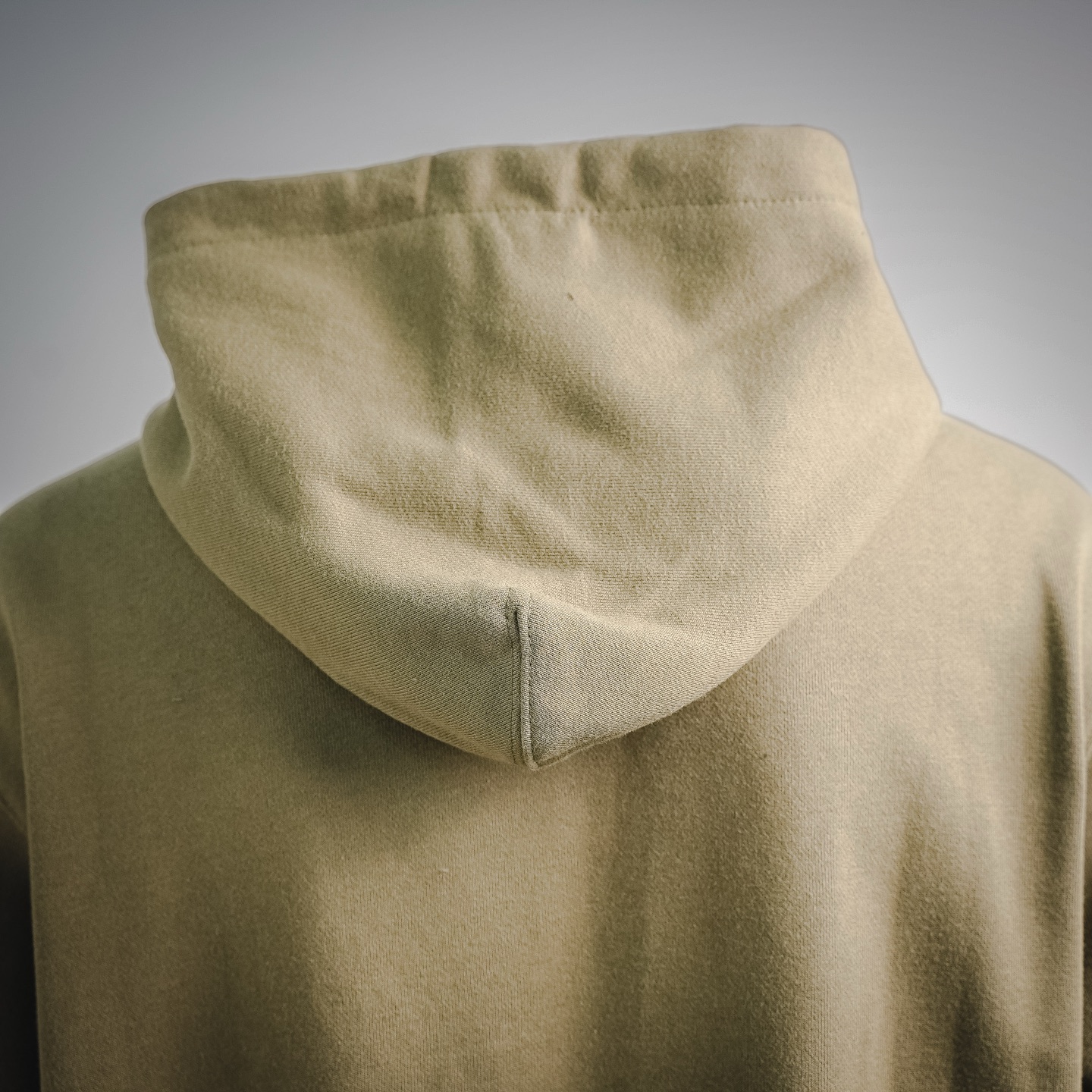 Stone logo badge hoodie