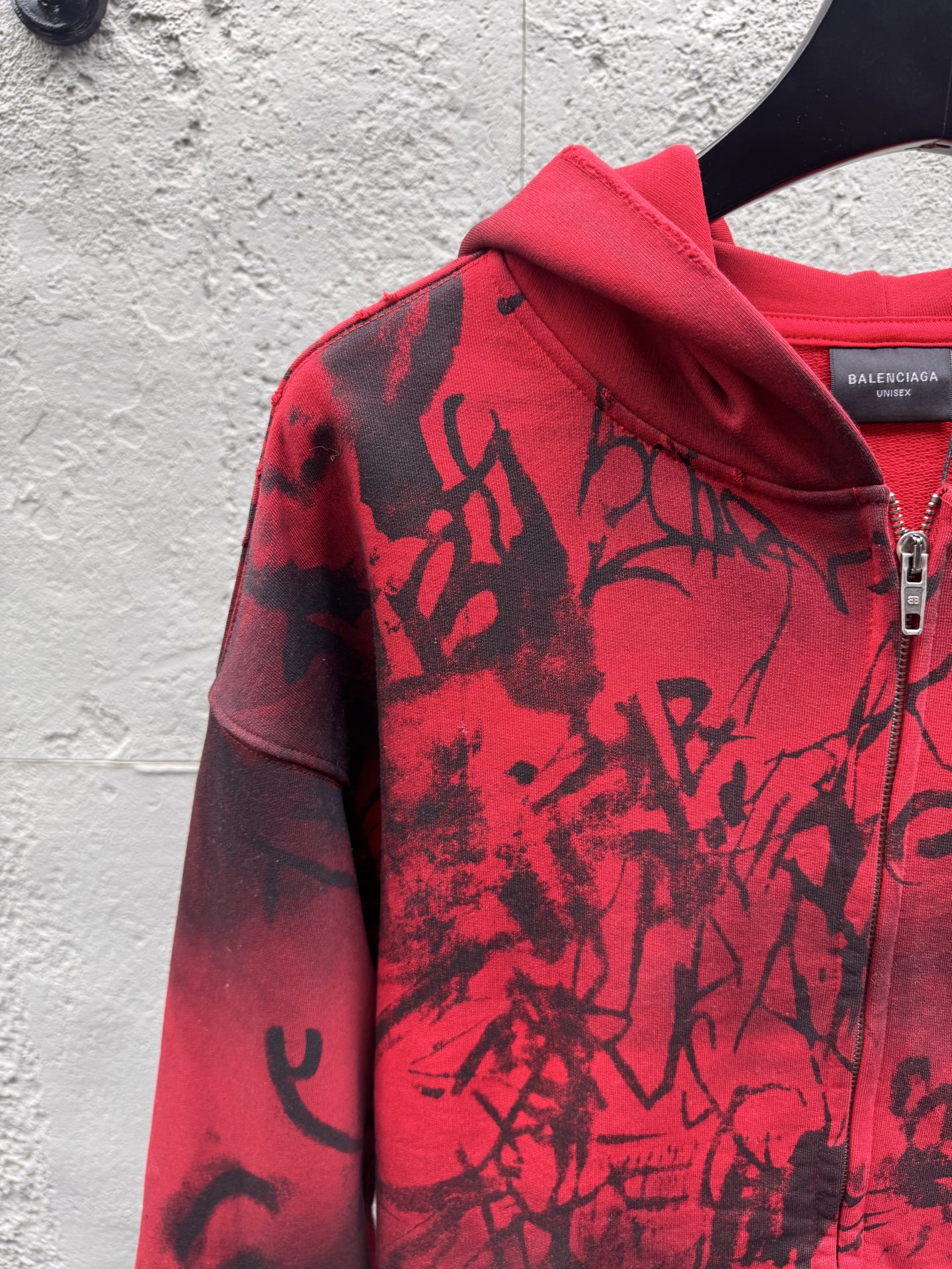 Balen graffiti-print jacket