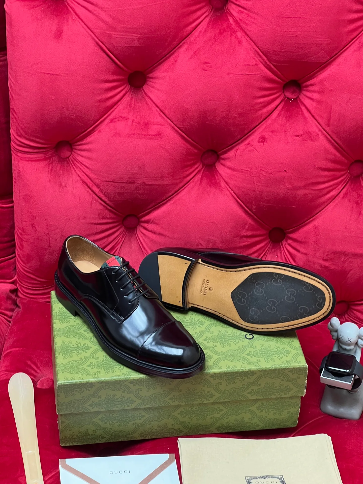Guc leather shoes