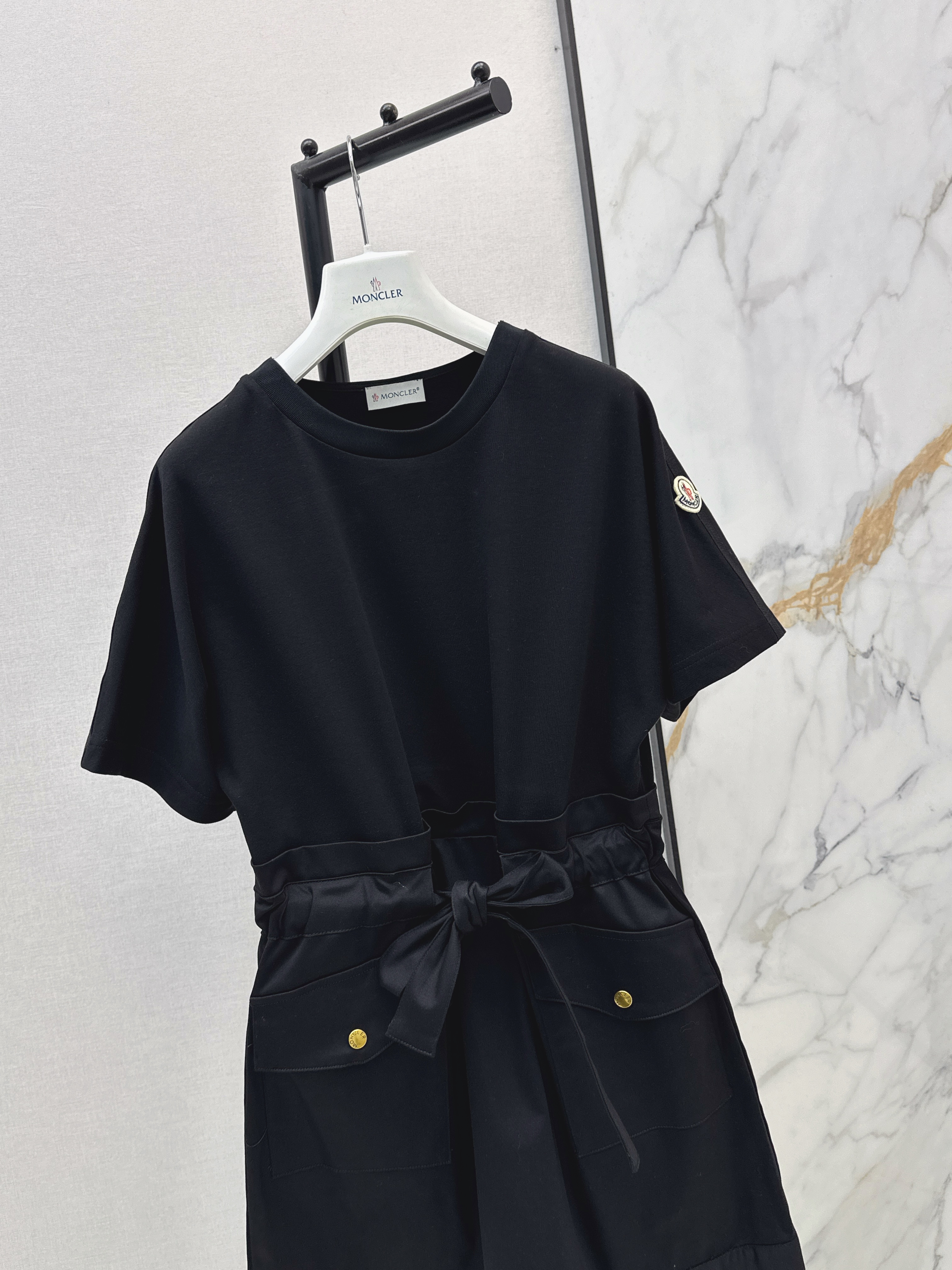 Monc 26ss drastring dress