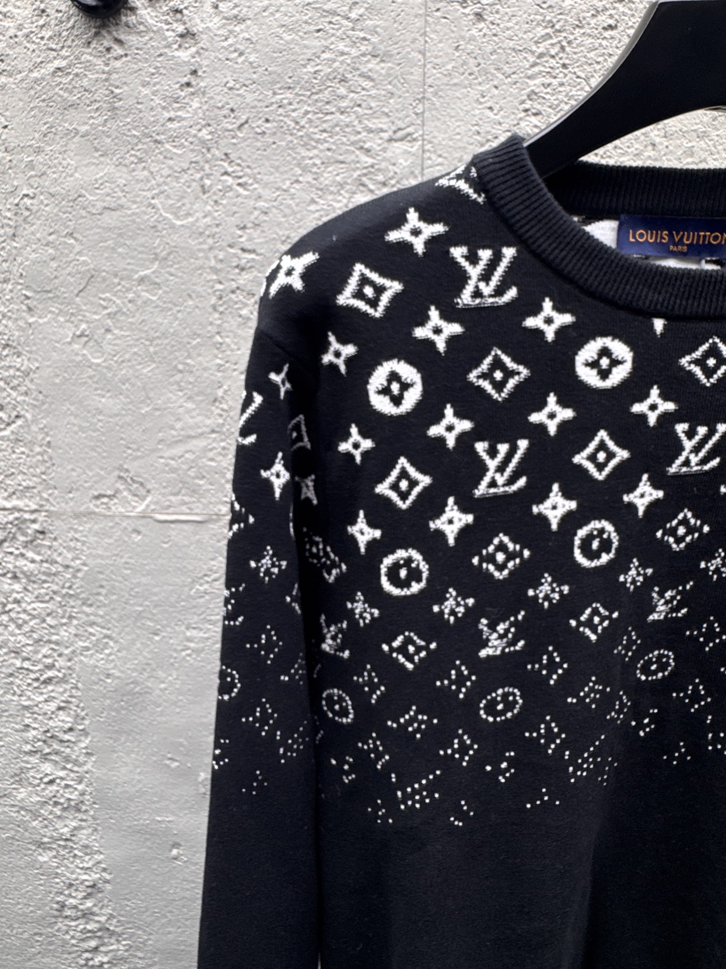 Louis monogram graffiti sweater