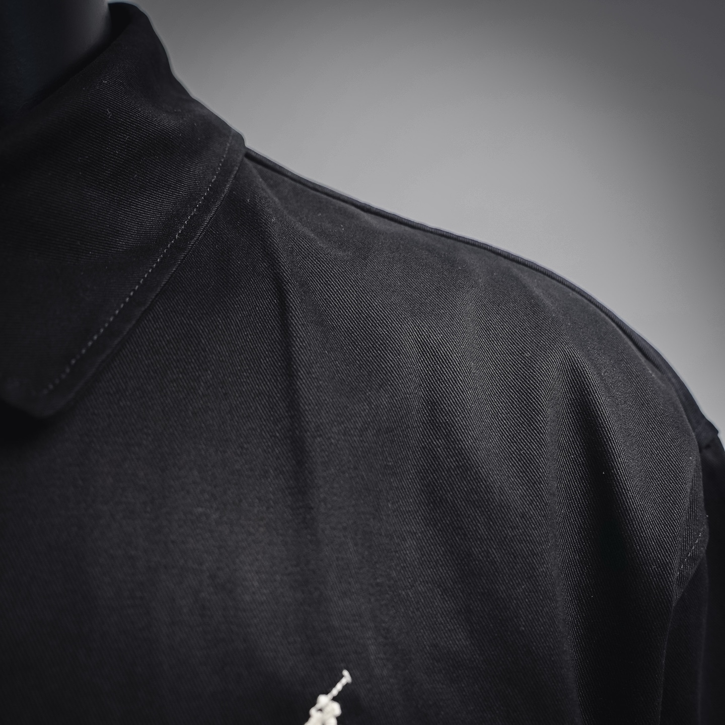 Ralph embroidered zip-up jacket
