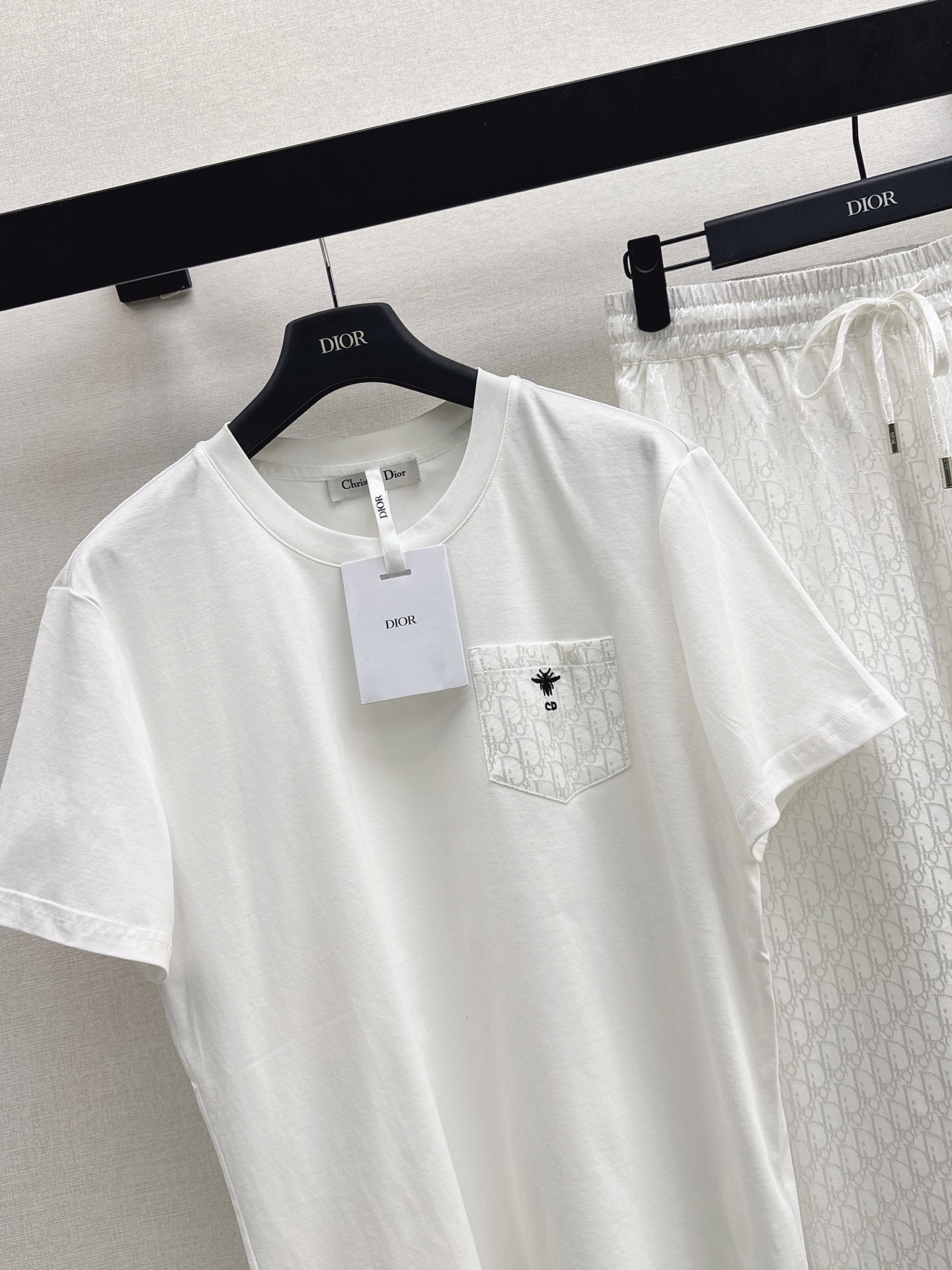 CD 26ss t-shirt wide leg pants set