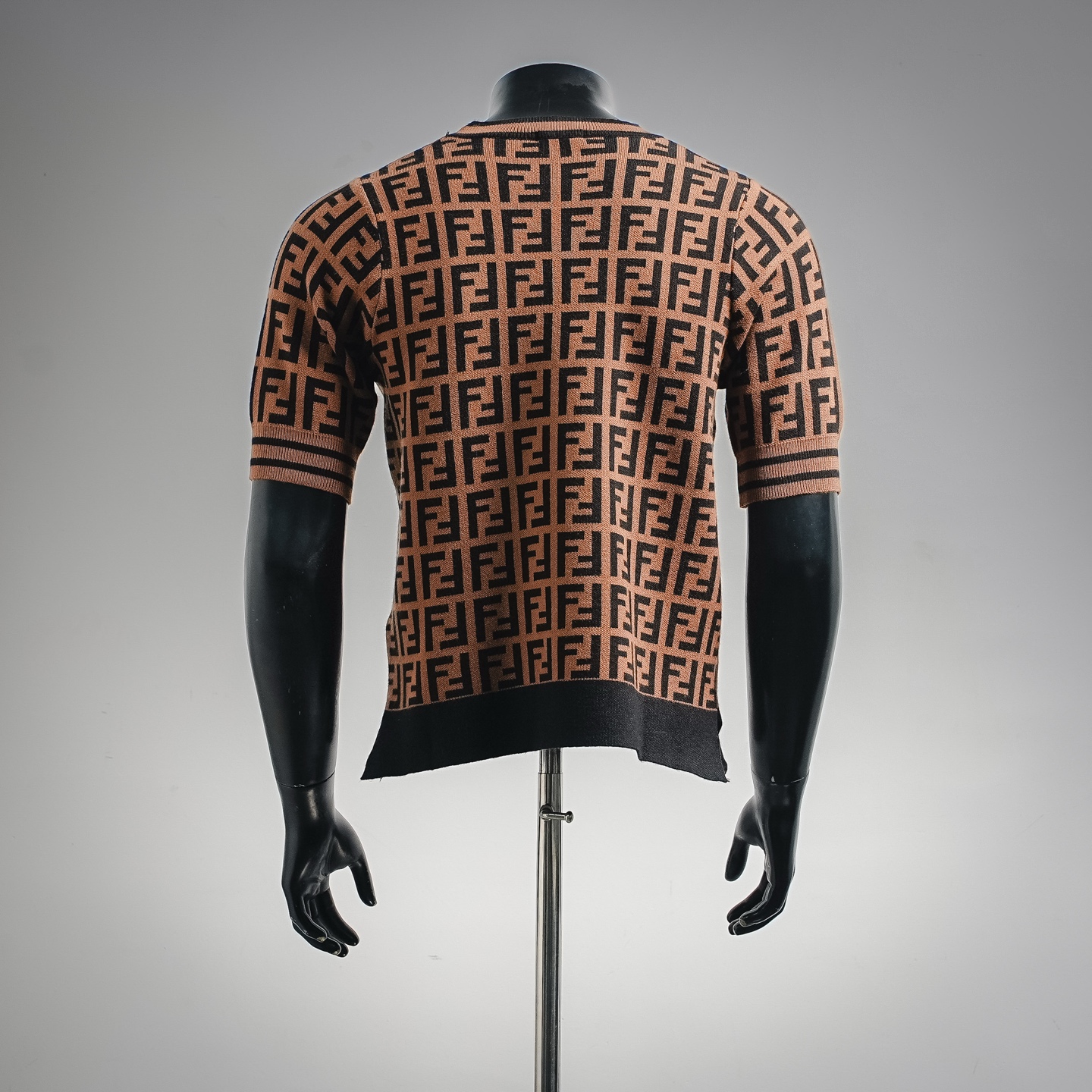 Fend jacquard knit sweater