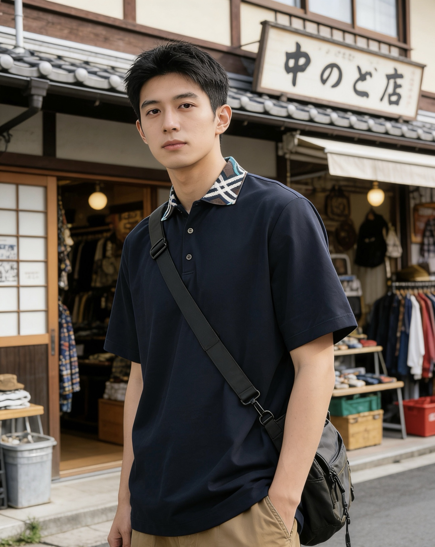 Bur plaid classic Polo
