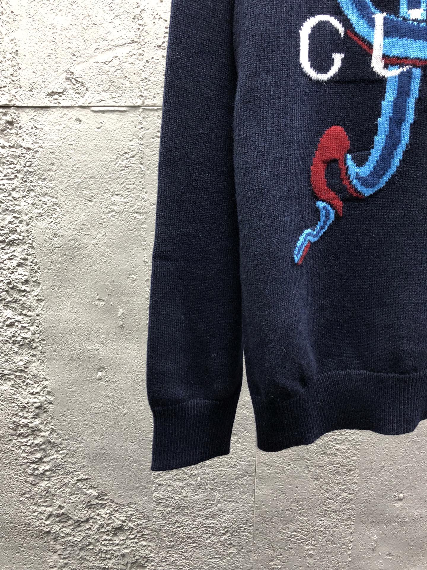 Guc embroidered sweater