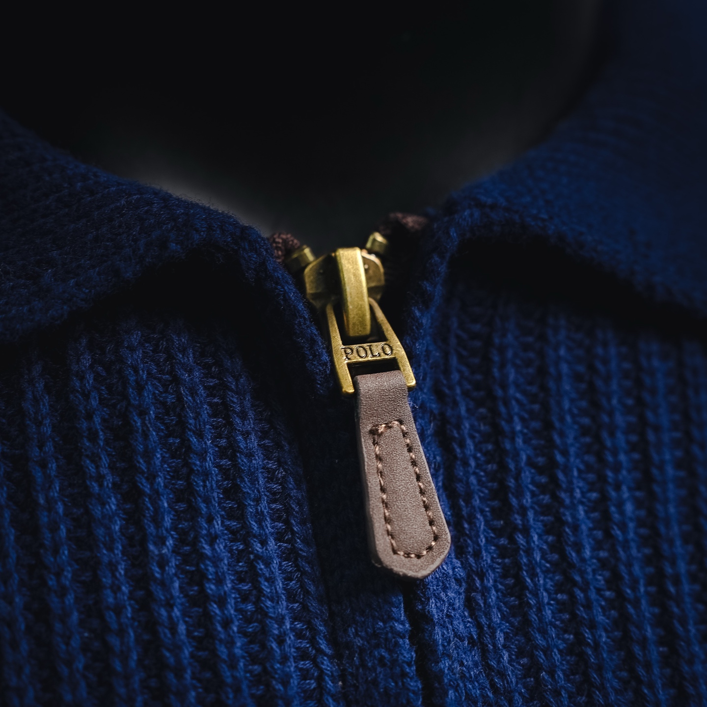 Ralph half-zip knit Polo